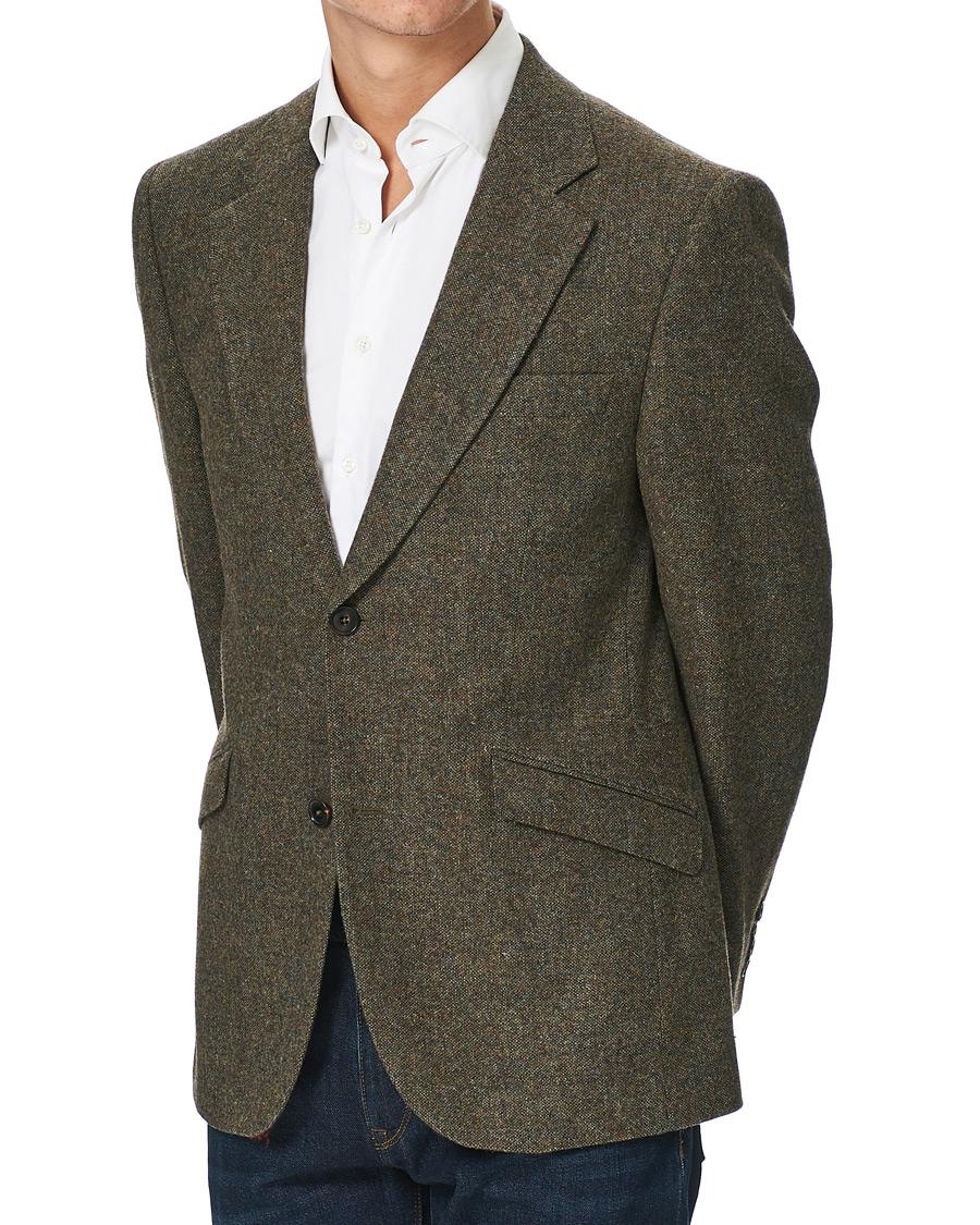 Herre | Blazere & jakker | Walker Slater | William Shetland Tweed Jacket Moss Donegal