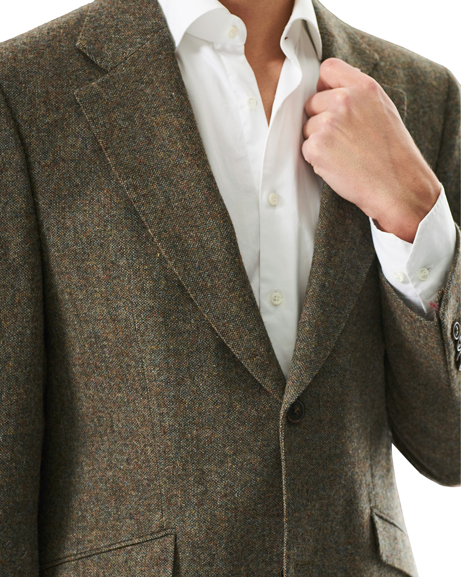 Herre | Blazere & jakker | Walker Slater | William Shetland Tweed Jacket Moss Donegal