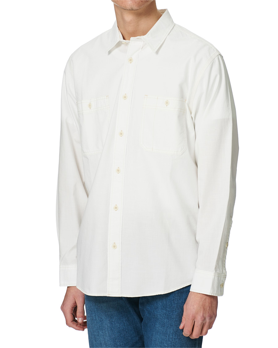 Herre | Skjorter | Filson | Chambray CPO Shirt White