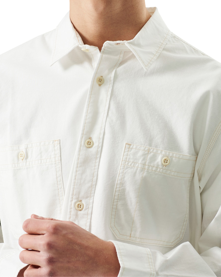 Herre | Skjorter | Filson | Chambray CPO Shirt White