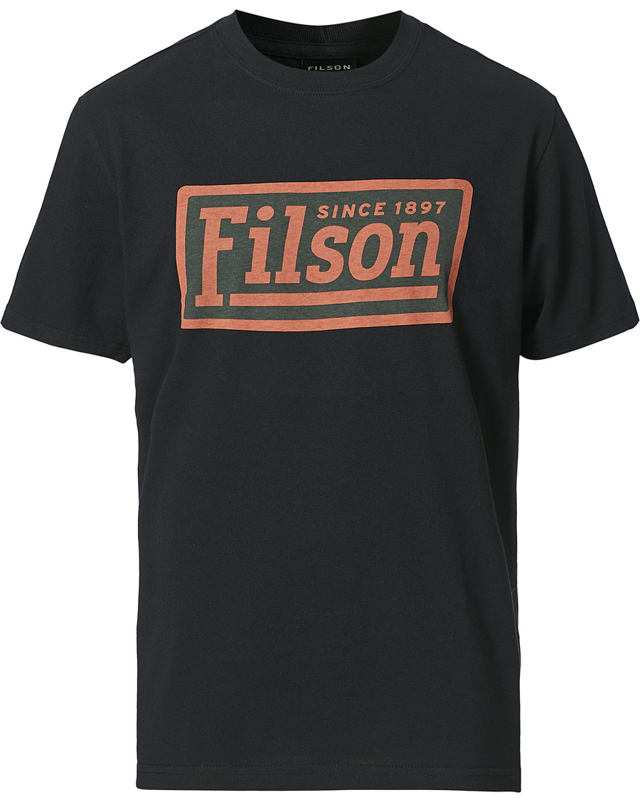 Herre | T-Shirts | Filson | Made In USA Pioneer Graphic Tee Black