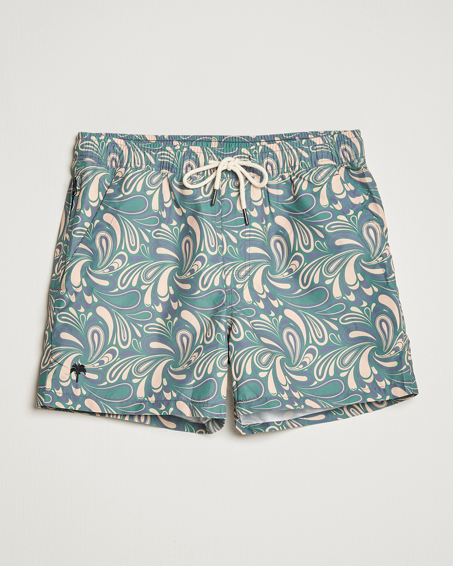 Herre | Badebukser | OAS | Printed Swimshorts Woodstock