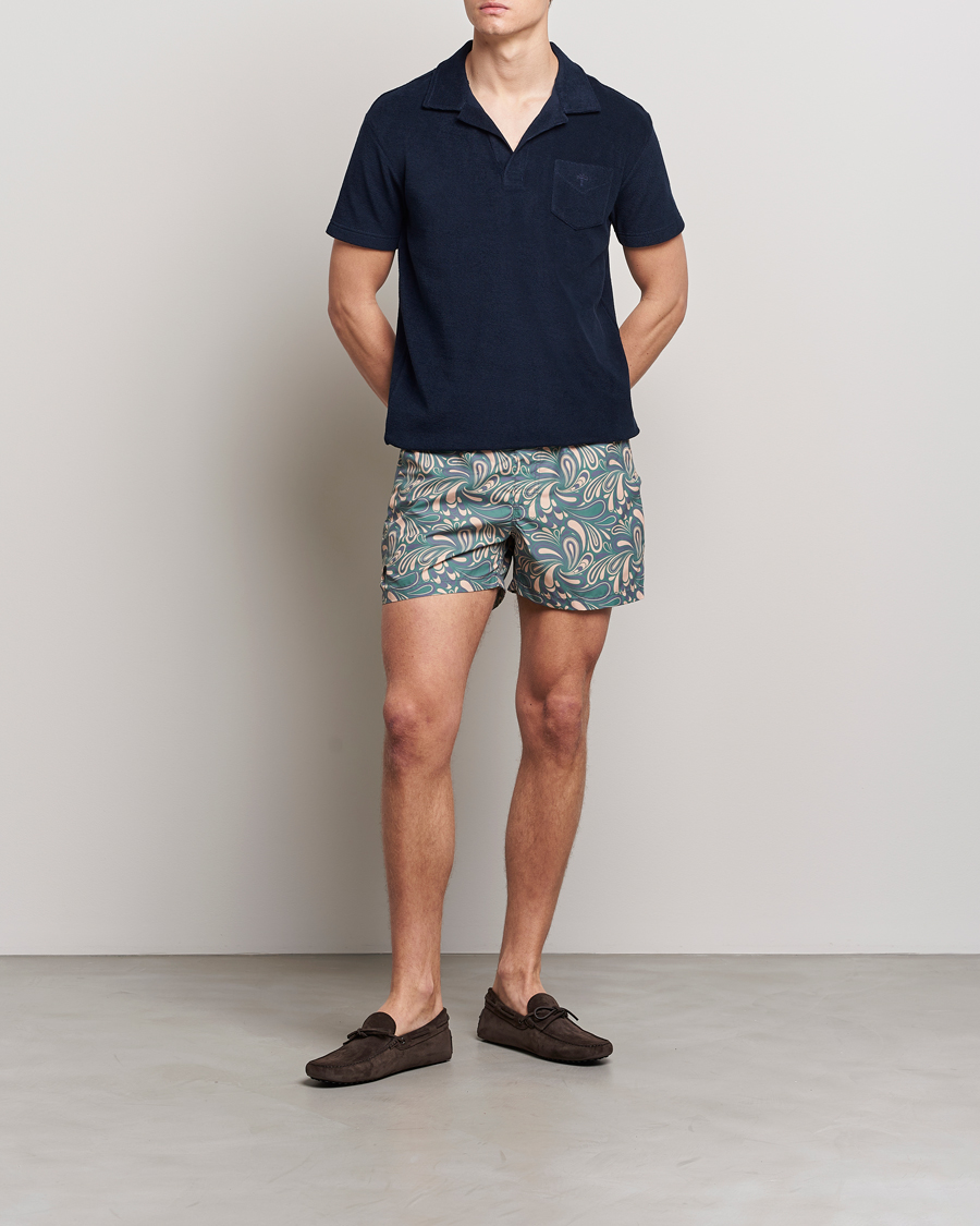 Herre | Badebukser | OAS | Printed Swimshorts Woodstock