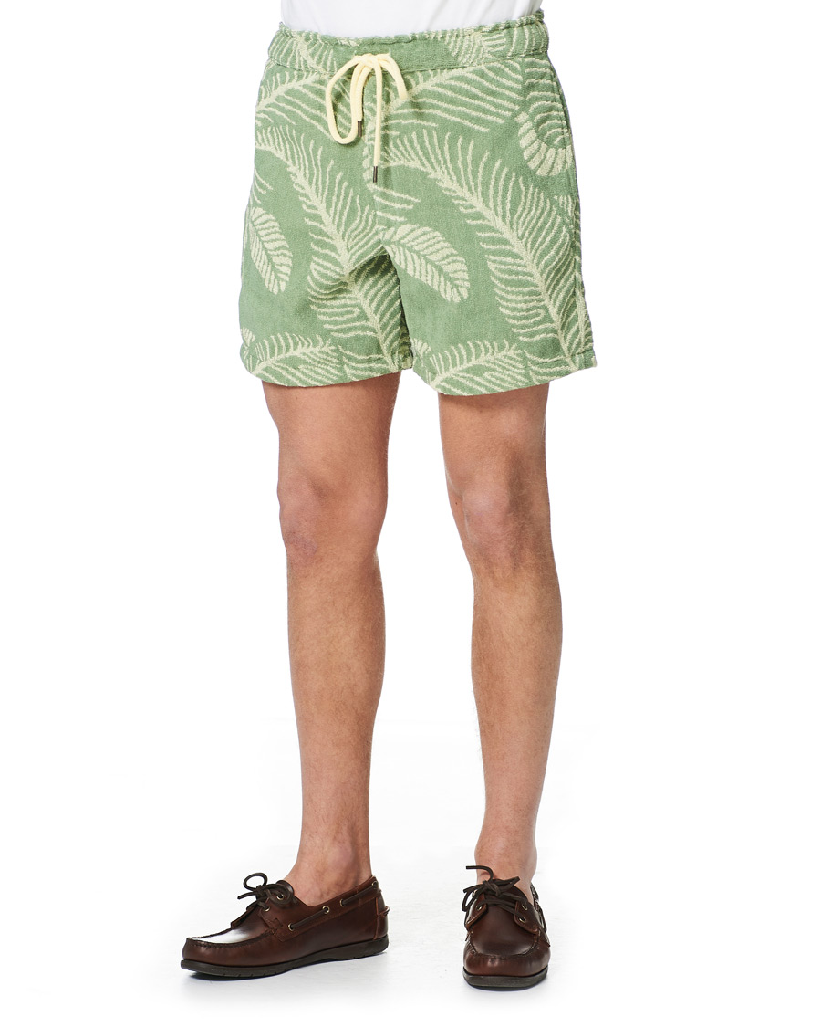 Herre | Shorts | OAS | Banana Leaf Terry Shorts Green