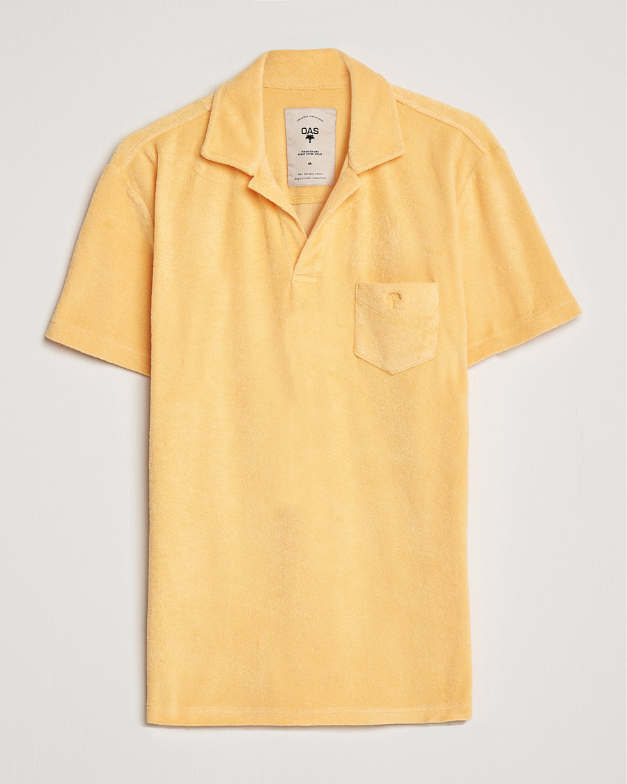 Herre | Polotrøjer | OAS | Short Sleeve Terry Polo Peach