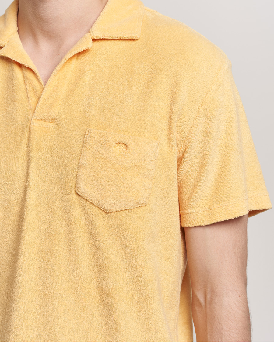 Herre | Polotrøjer | OAS | Short Sleeve Terry Polo Peach
