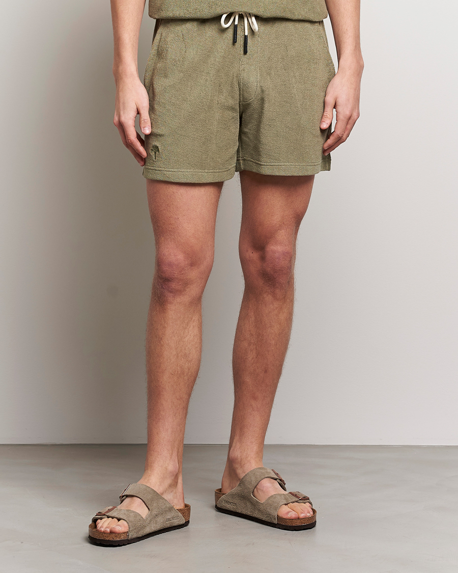 Herr | Kläder | OAS | Terry Shorts Khaki