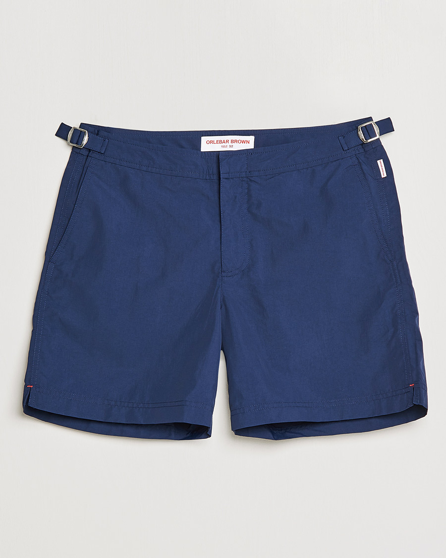 Herre | Badebukser | Orlebar Brown | Bulldog II Medium Length Swim Shorts Navy