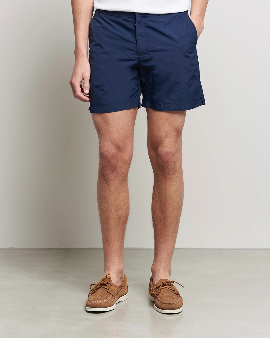 Herre | Eksklusive badebukser | Orlebar Brown | Bulldog II Medium Length Swim Shorts Navy