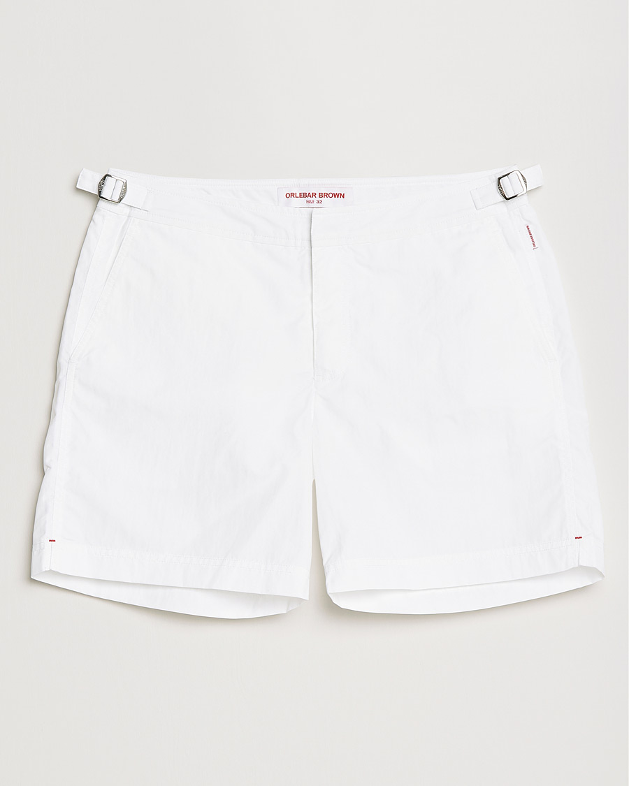 Herre | Badebukser | Orlebar Brown | Bulldog II Medium Length Swim Shorts White