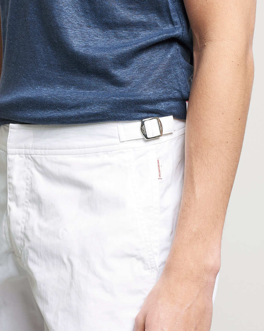 Herre | Badebukser | Orlebar Brown | Bulldog II Medium Length Swim Shorts White