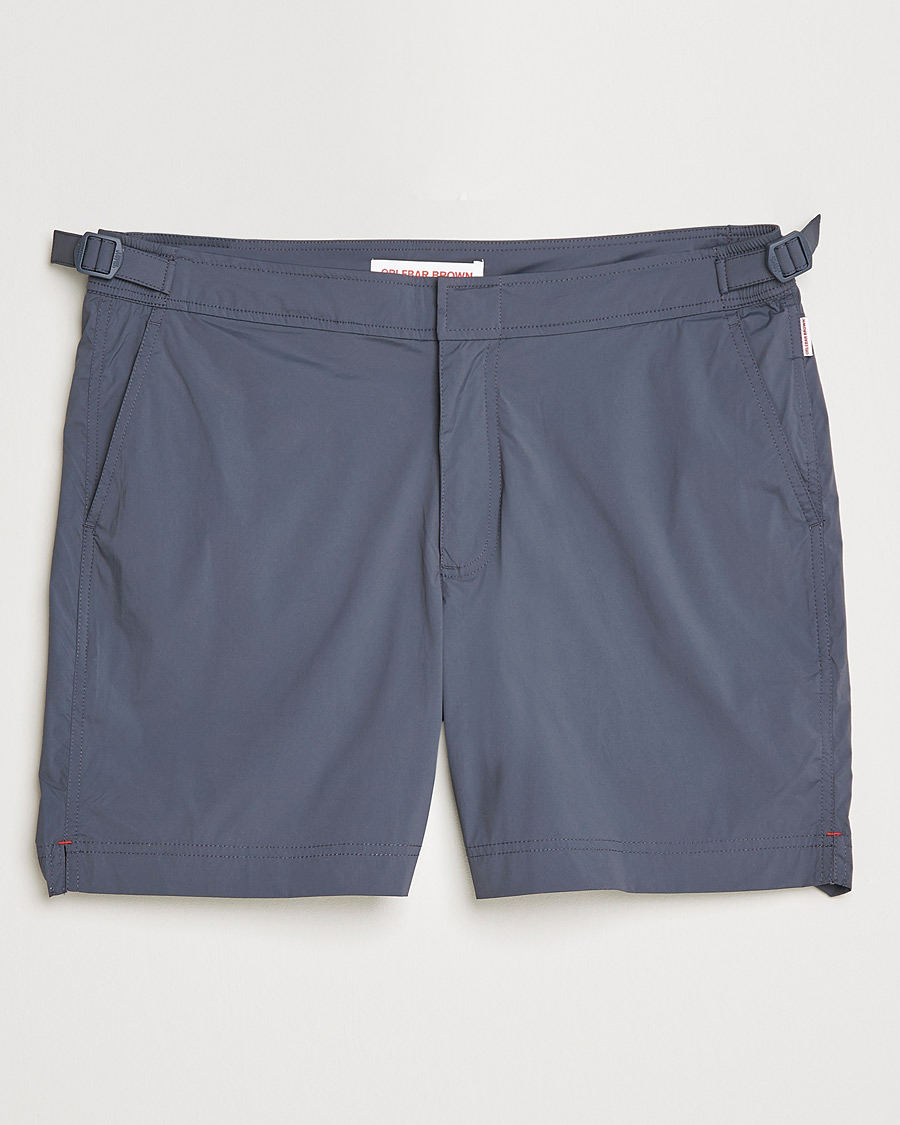 Herre | Orlebar Brown Bulldog Sport Swim Shorts Ebony | Orlebar Brown | Bulldog Sport Swim Shorts Ebony