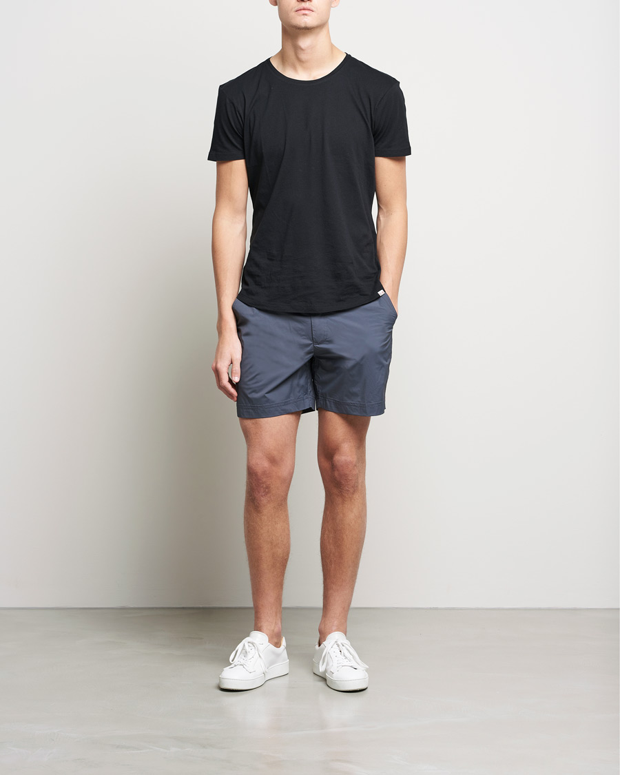 Herre | Orlebar Brown Bulldog Sport Swim Shorts Ebony | Orlebar Brown | Bulldog Sport Swim Shorts Ebony
