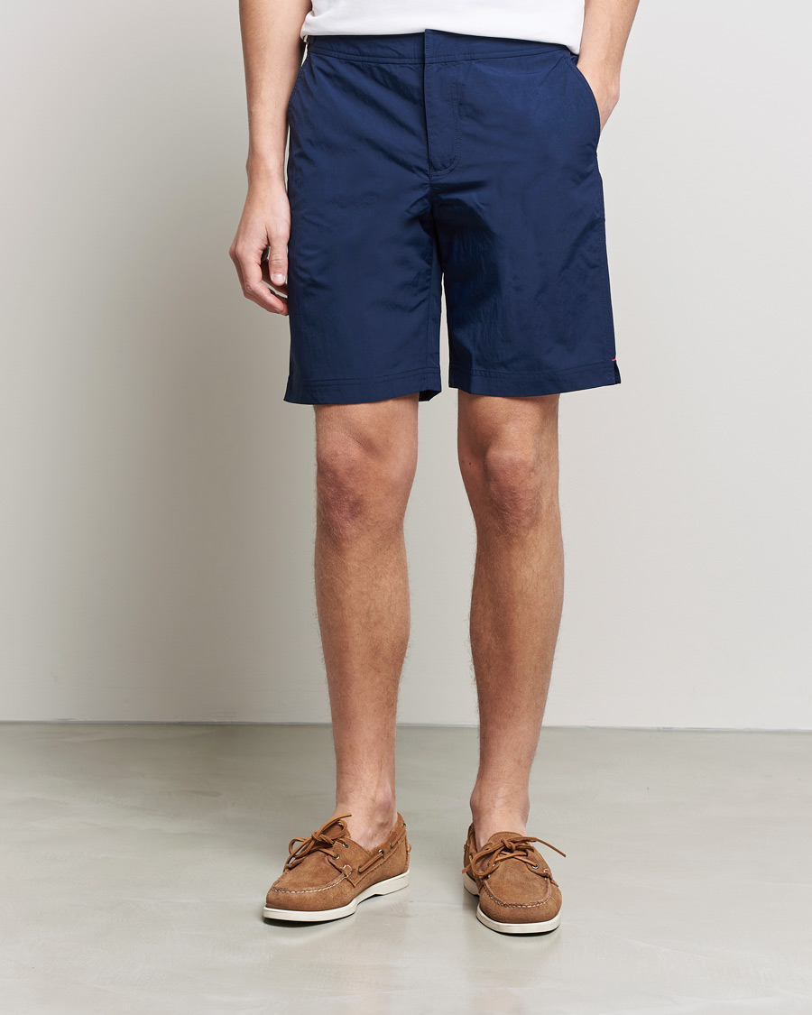 Herre | Badebukser | Orlebar Brown | Dane III Long Leg Swim Shorts Navy