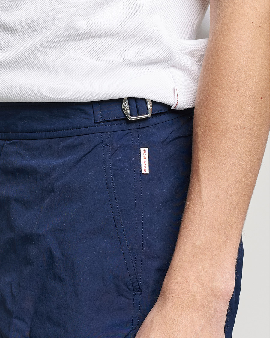 Herre | Badebukser | Orlebar Brown | Dane III Long Leg Swim Shorts Navy