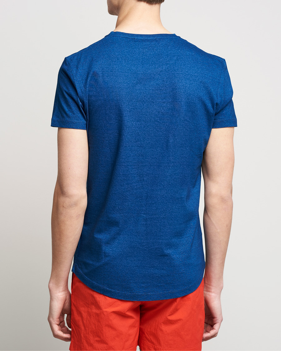 Herre | T-Shirts | Orlebar Brown | OB Crew Neck Tee Denim Pigment