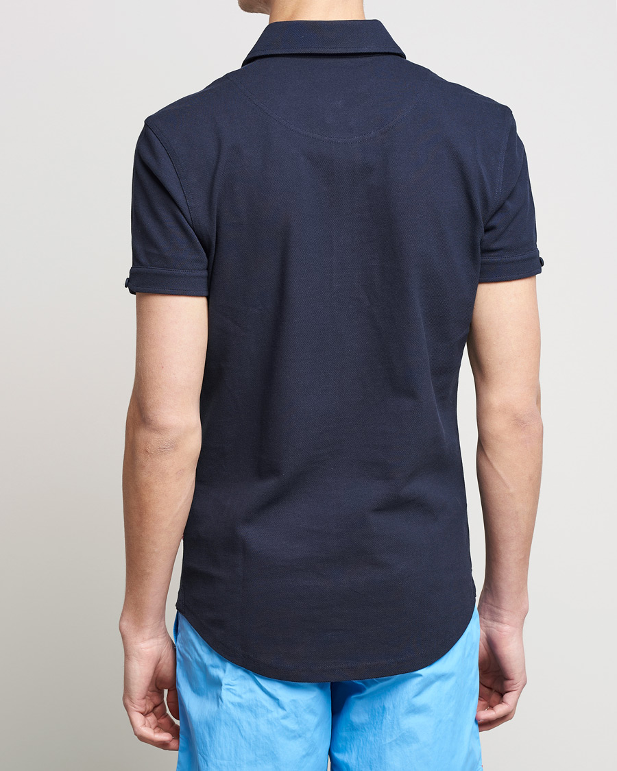 Herre | Polotrøjer | Orlebar Brown | Sebastian Tailored Cotton Polo Navy