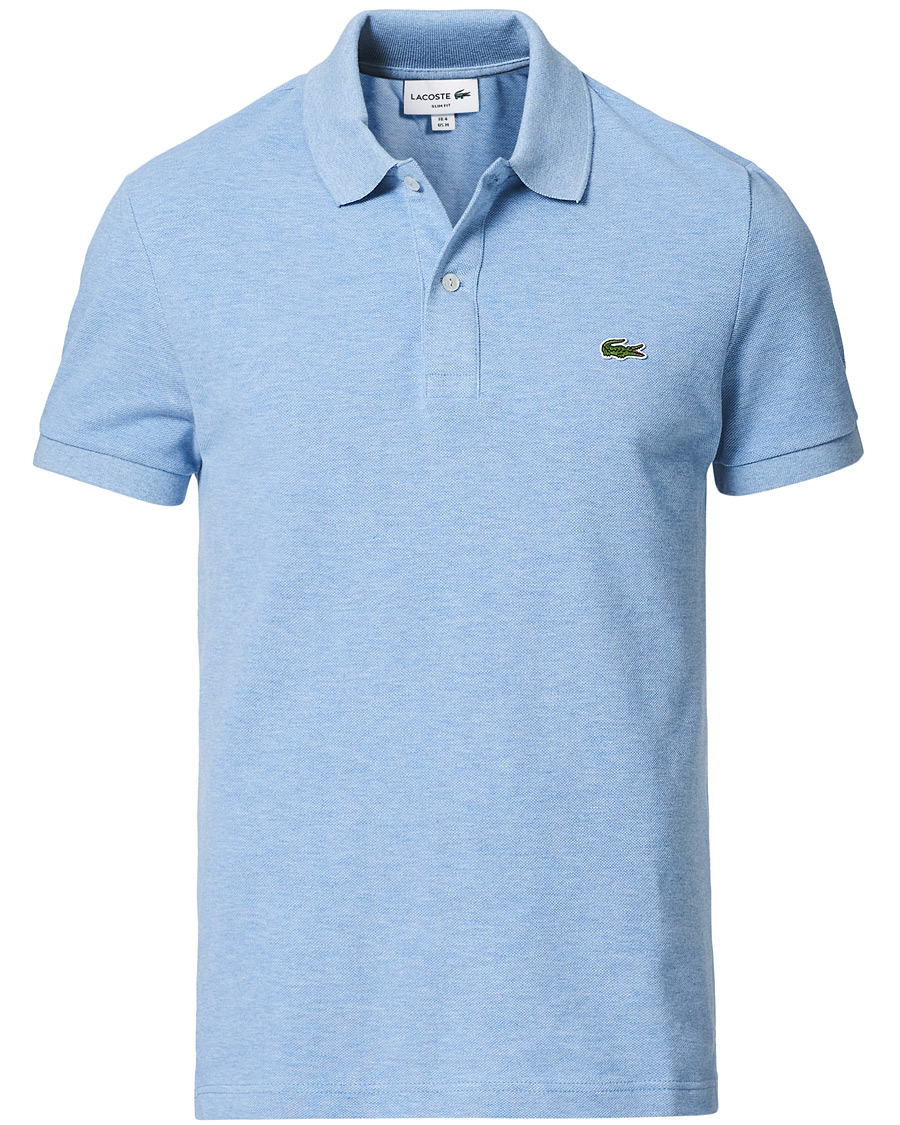 Herre | Polotrøjer | Lacoste | Slim Fit Polo Piké Cloudy Blue