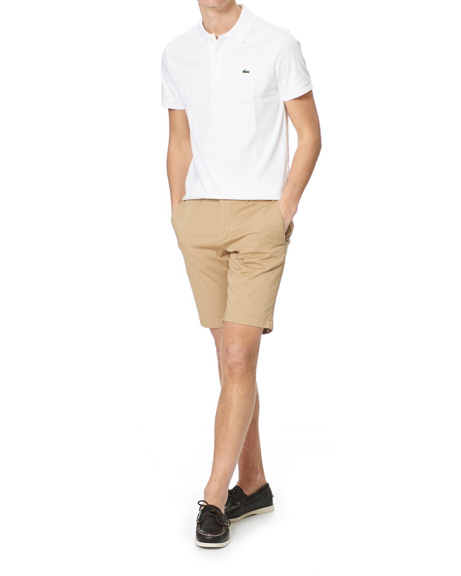 Herre | Shorts | Lacoste | Slim Fit Stretch Cotton Bermuda Shorts Viennese