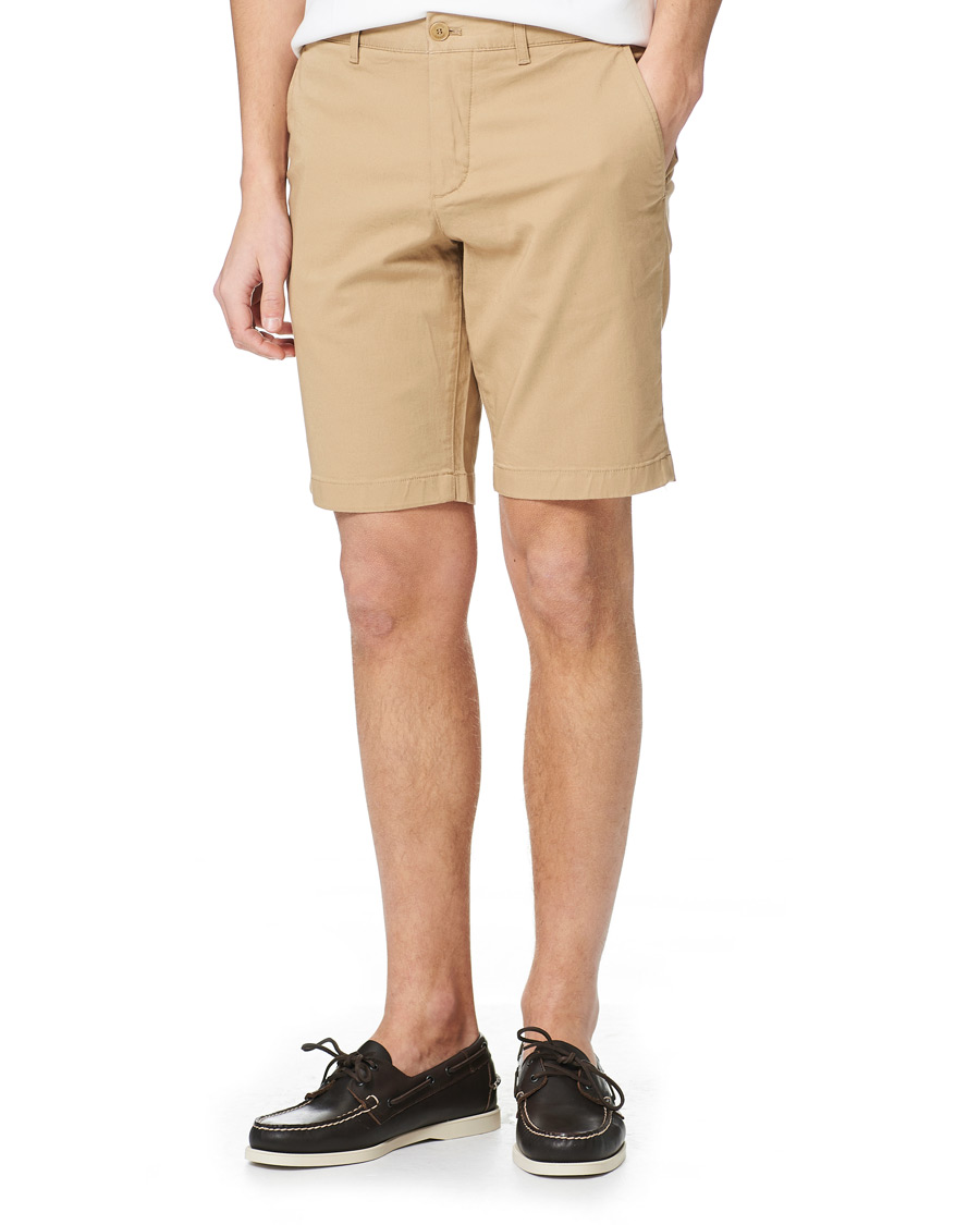 Herre | Shorts | Lacoste | Slim Fit Stretch Cotton Bermuda Shorts Viennese