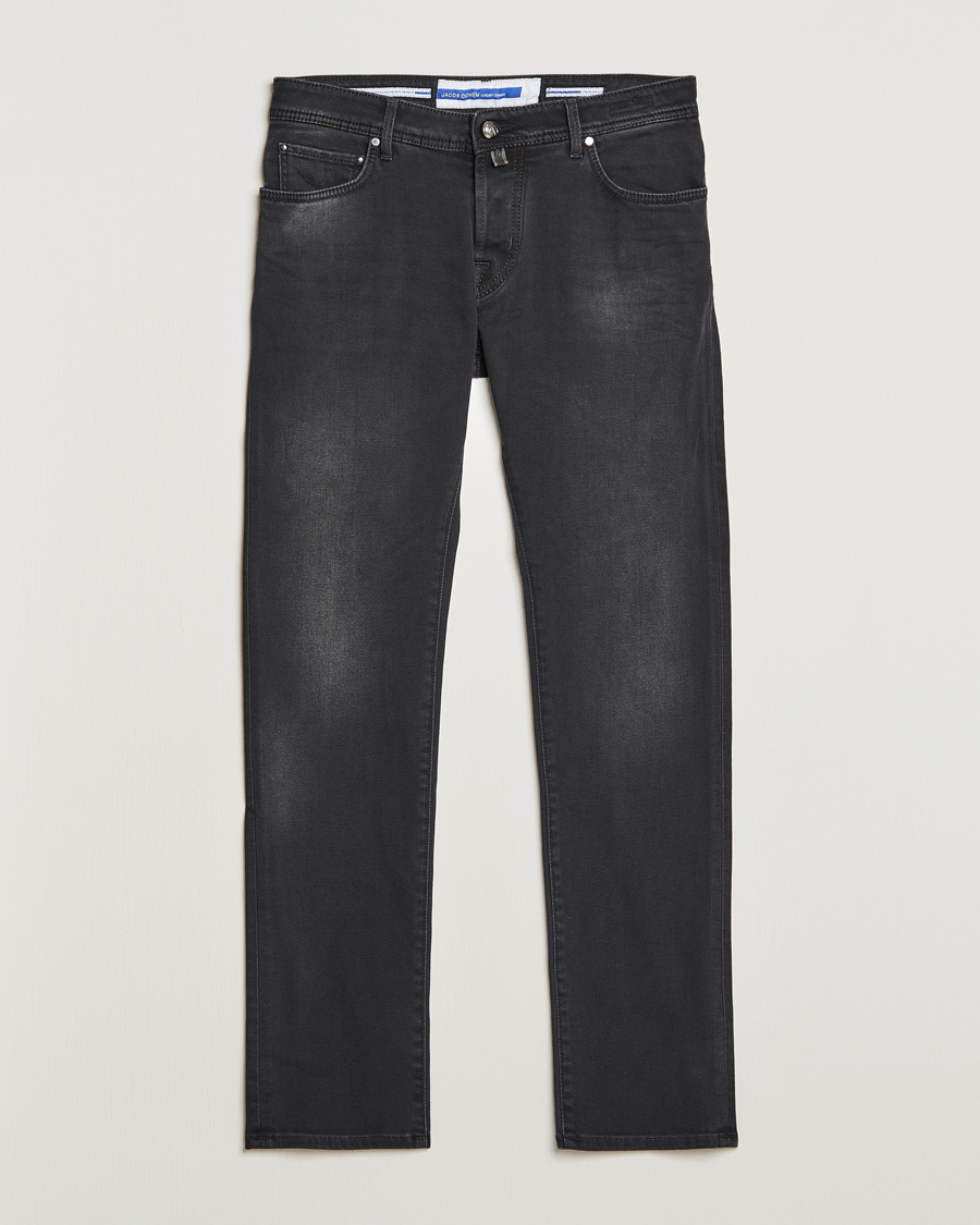 Herre |  | Jacob Cohën | Nick 622 Slim Fit Stretch Jeans Black Dark Stone