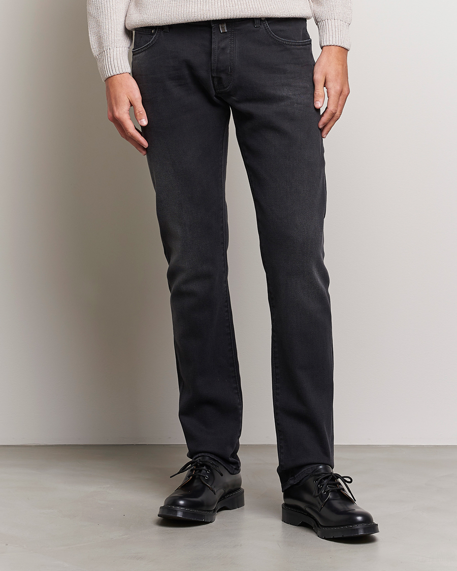 Herr |  | Jacob Cohën | Nick 622 Slim Fit Stretch Jeans Black Dark Stone