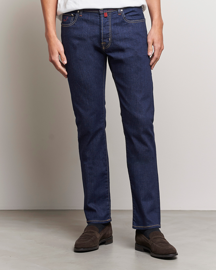 Herre | Tøj | Jacob Cohën | Bard 688 Slim Fit Stretch Jeans Rinse