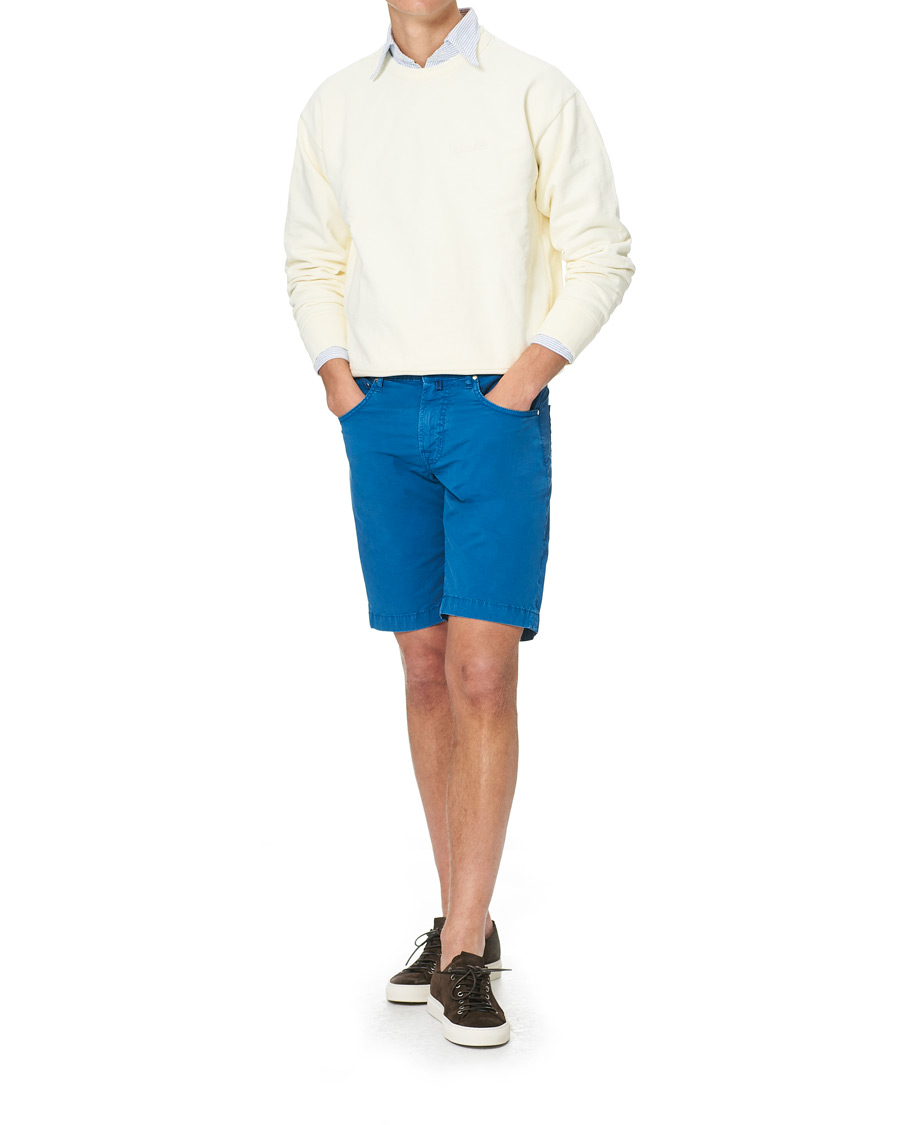 Herre | Shorts | Jacob Cohën | Nicolas Cotton Shorts Blue