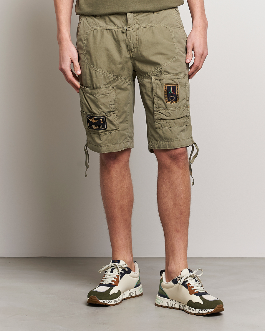 Herre | Shorts | Aeronautica Militare | 7AMH Heritage Bermuda Shorts Green