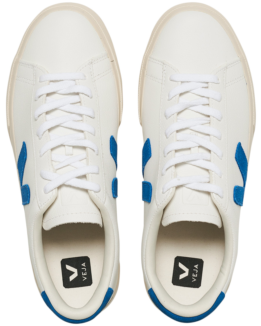 Herre | Veja Campo Sneaker Extra White /Swedish Blue | Veja | Campo Sneaker Extra White /Swedish Blue