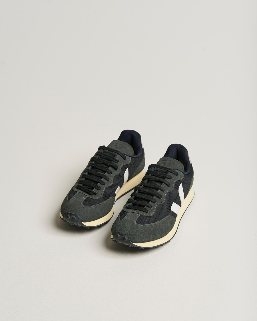 Herre | Sneakers | Veja | Rio Branco Running Sneaker Black/White Oxford Grey