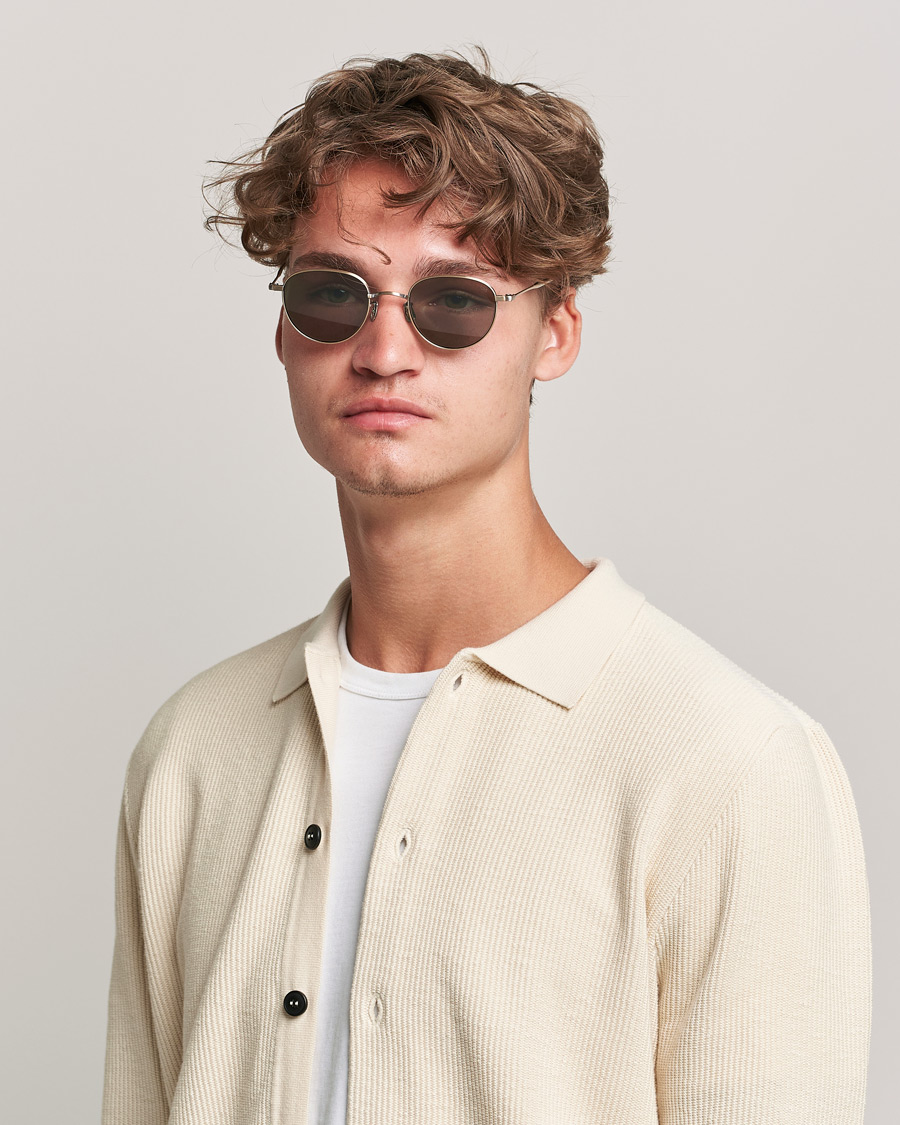 Herre | Eyevan 7285 170 Sunglasses Antique Gold | EYEVAN 7285 | 170 Sunglasses Antique Gold