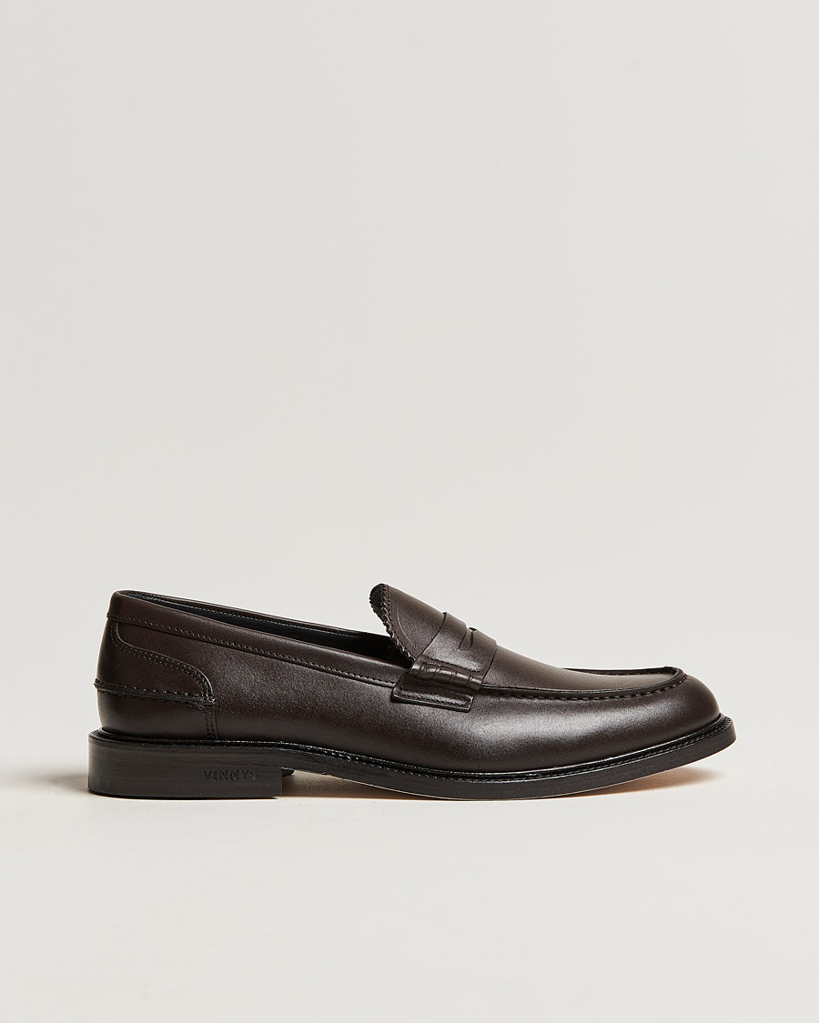 Herre | VINNY's Townee Penny Loafer Dark Brown | VINNY's | Townee Penny Loafer Dark Brown