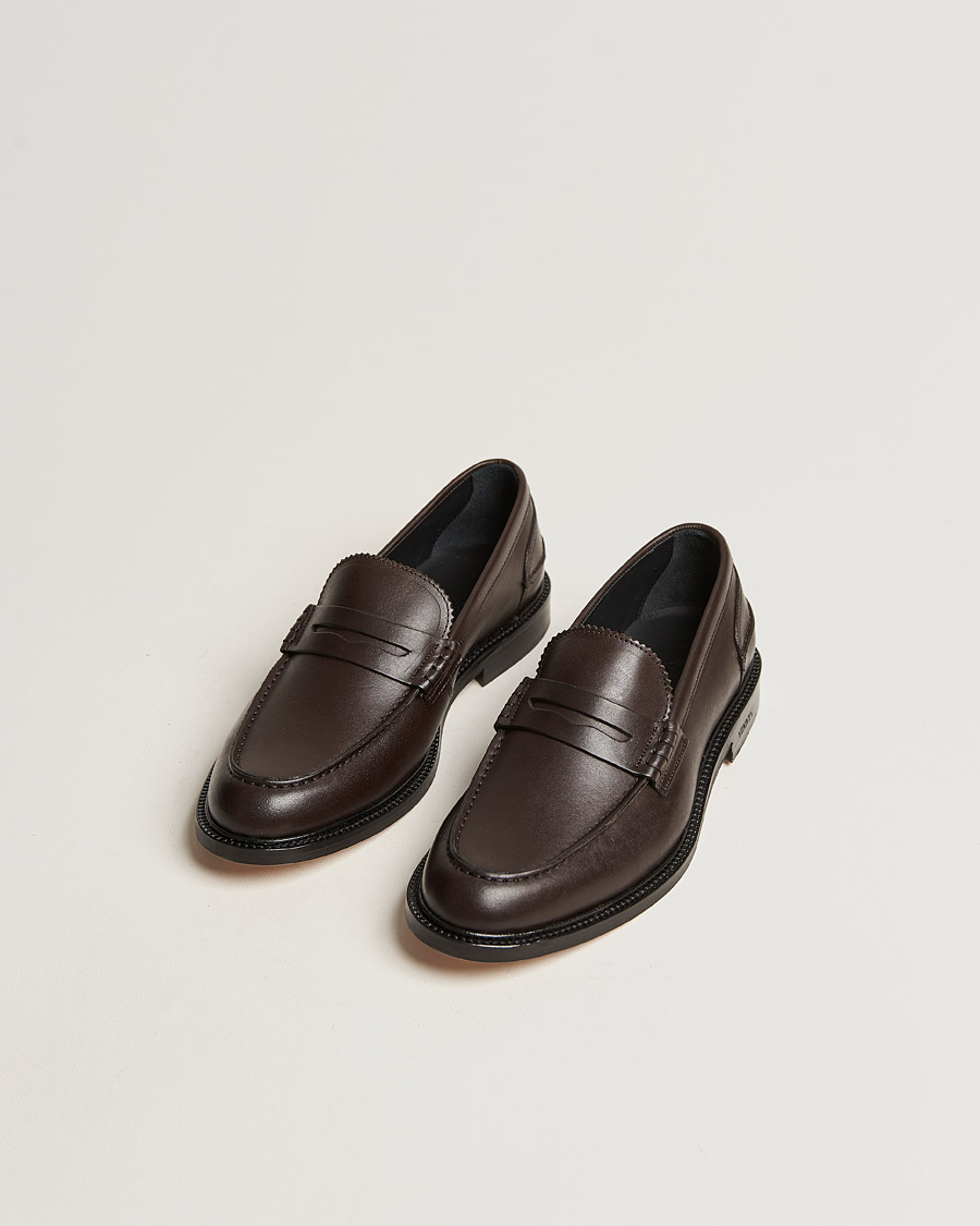 Herre | VINNY's Townee Penny Loafer Dark Brown | VINNY's | Townee Penny Loafer Dark Brown