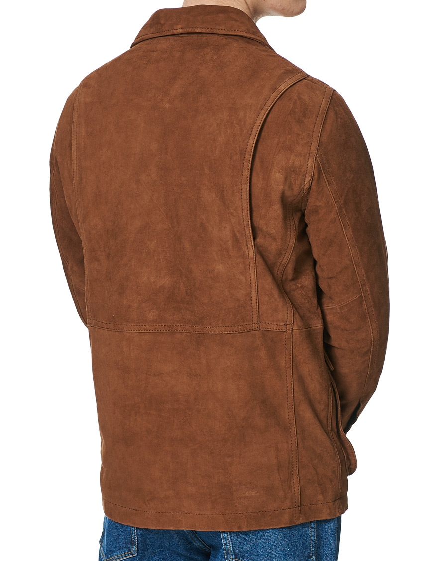 Herre | Jakker | Oscar Jacobson | Wester Sude Field Jacket Brown