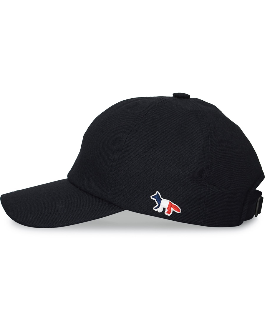 Herre | Maison Kitsuné Tricolor Fox Cap Navy | Maison Kitsuné | Tricolor Fox Cap Navy