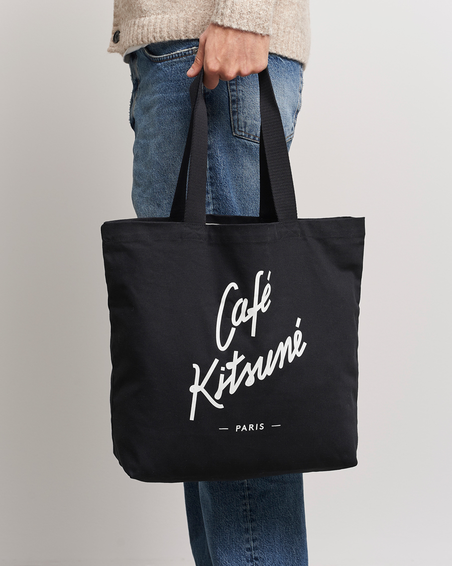 Herre | Maison Kitsuné | Café Kitsuné | Tote Bag Black