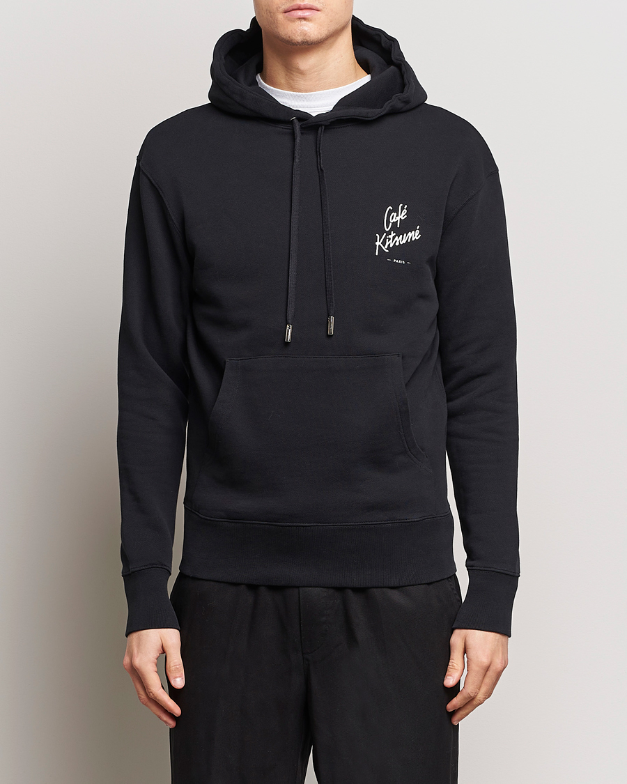 Herre | Café Kitsuné | Café Kitsuné | Crew Hoodie Black