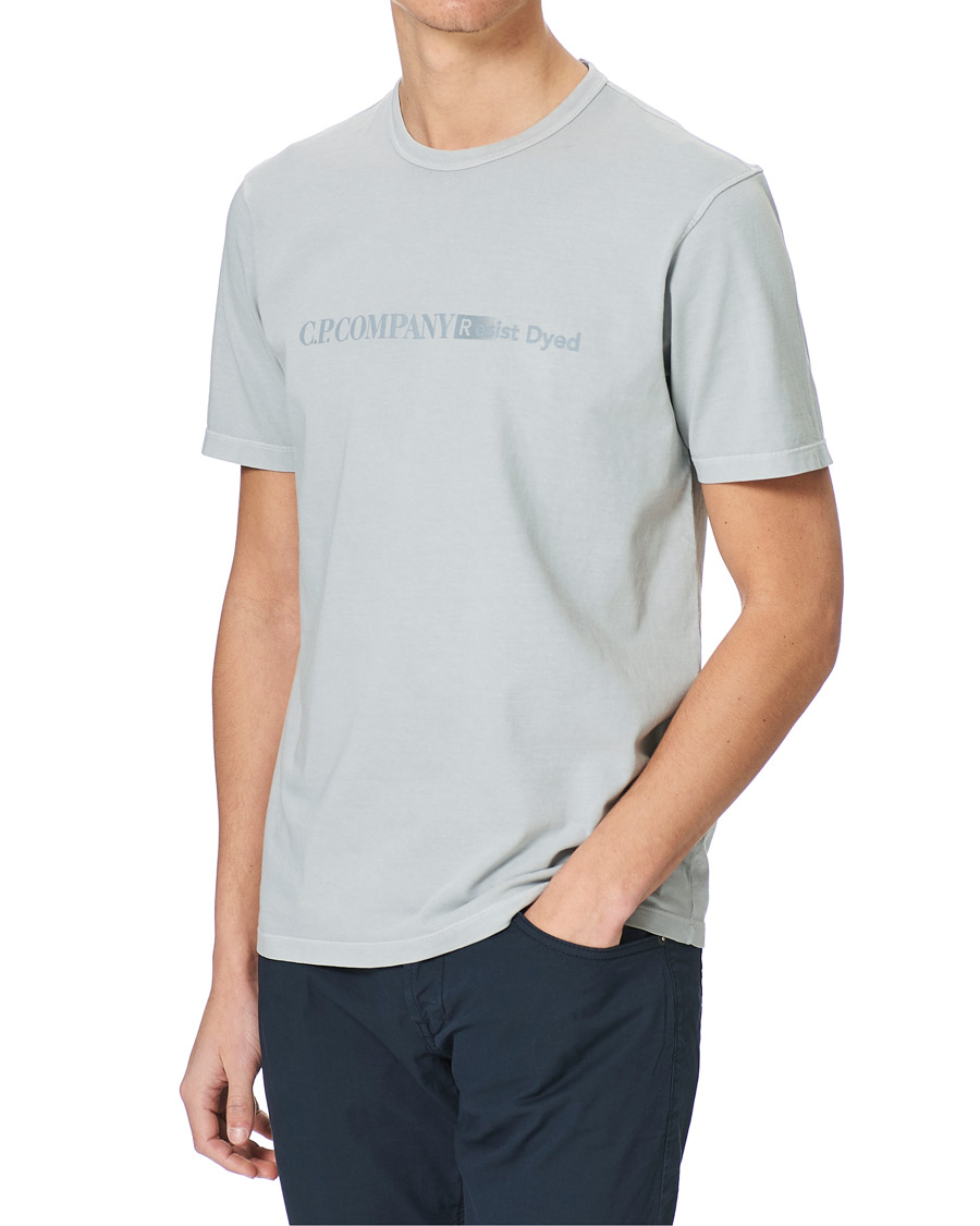 Herre | T-Shirts | C.P. Company | Resist Dyed Tee Grey