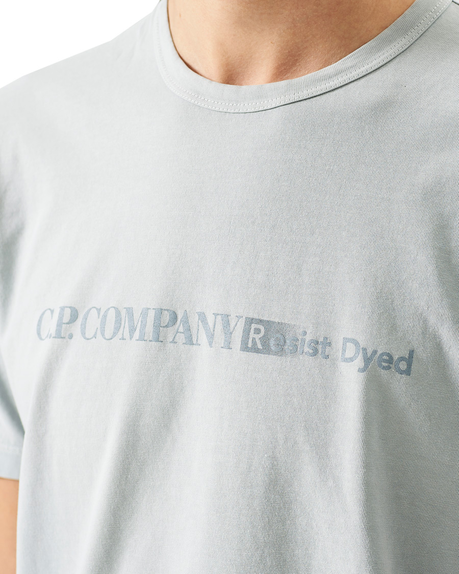 Herre | T-Shirts | C.P. Company | Resist Dyed Tee Grey