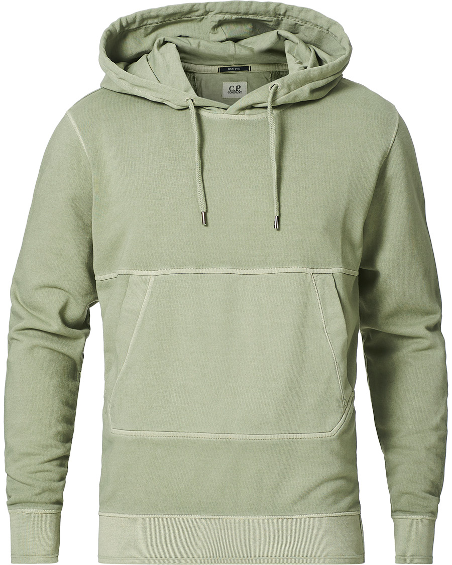 Herre | Trøjer | C.P. Company | Resist Dyed Sweat hoodie Olive