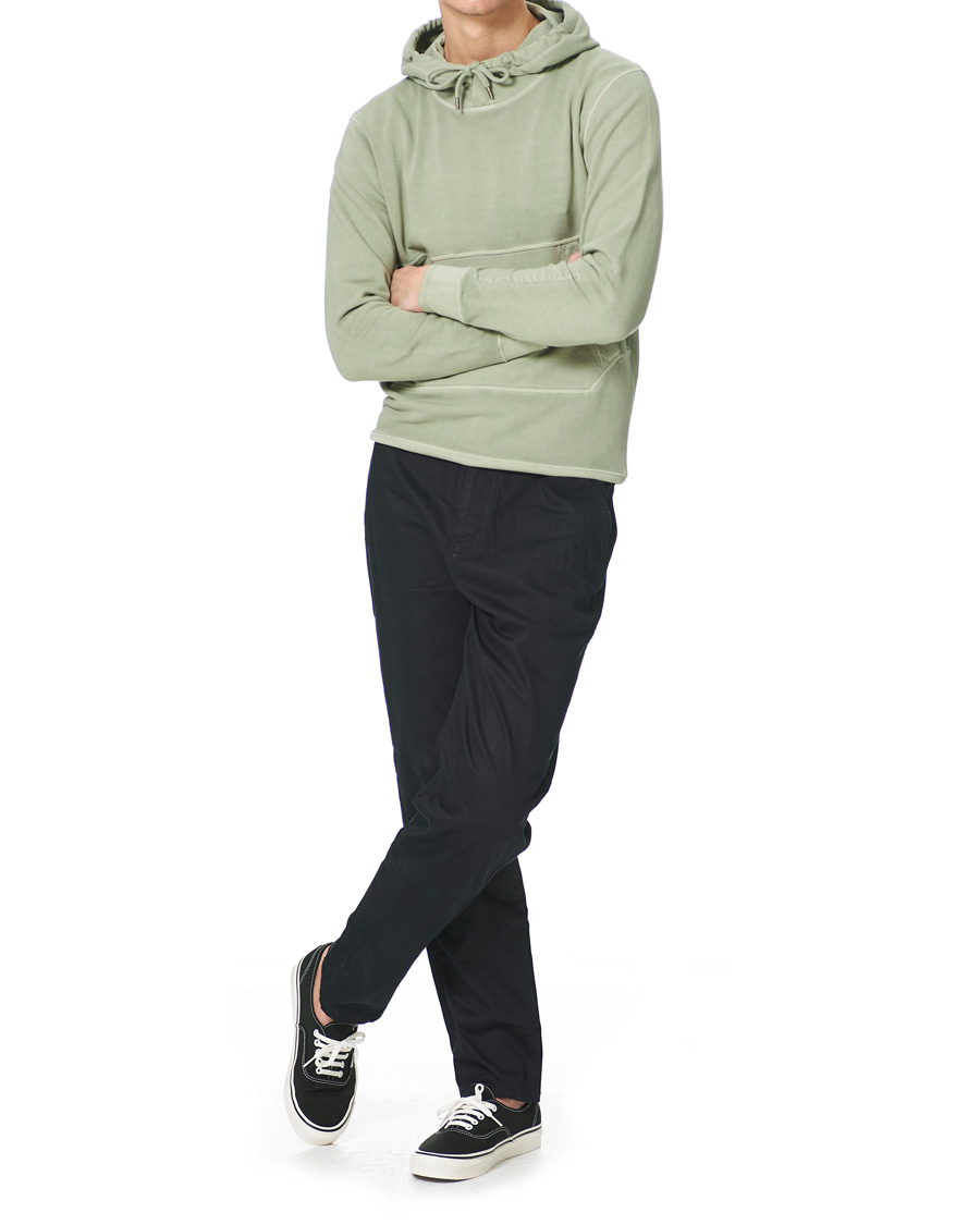 Herre | Trøjer | C.P. Company | Resist Dyed Sweat hoodie Olive