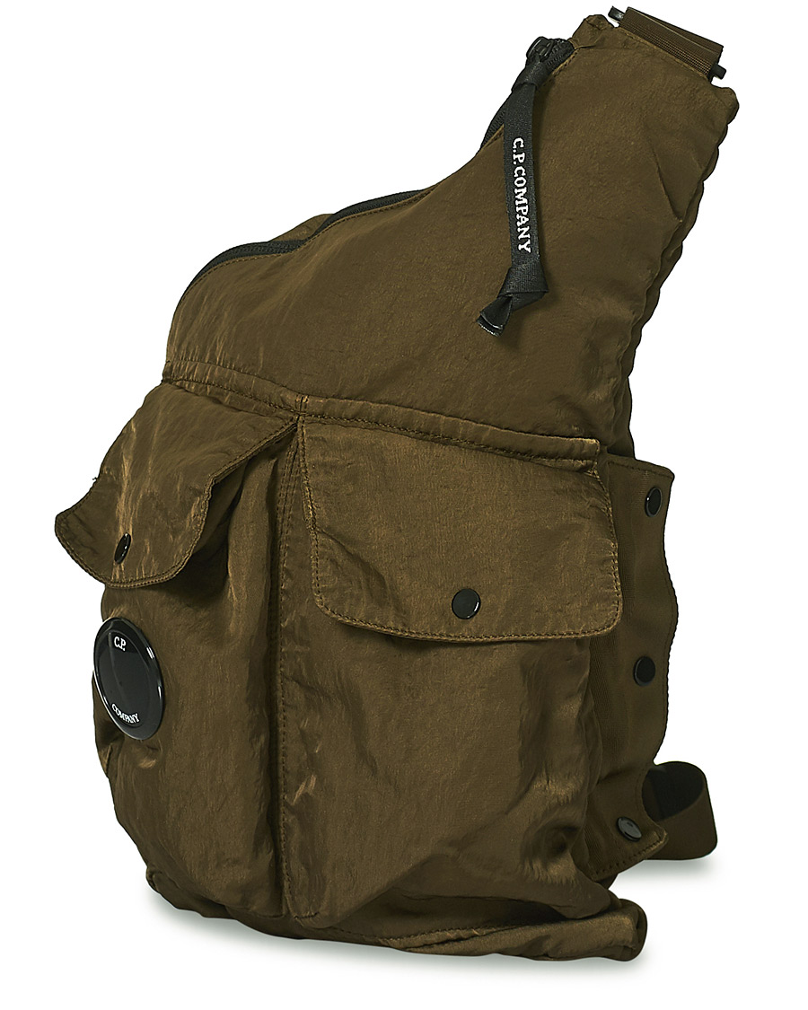 Herre | C.P. Company Nylon B Shoulder Bag Olive | C.P. Company | Nylon B Shoulder Bag Olive