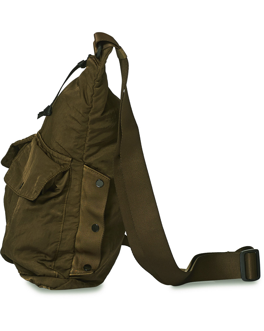 Herre | C.P. Company Nylon B Shoulder Bag Olive | C.P. Company | Nylon B Shoulder Bag Olive