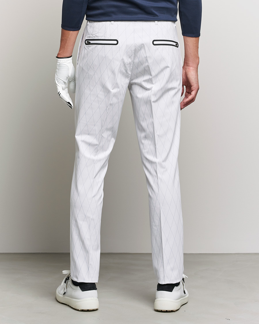 Herre | Bukser | J.Lindeberg | Active Argyle Golf Pants White