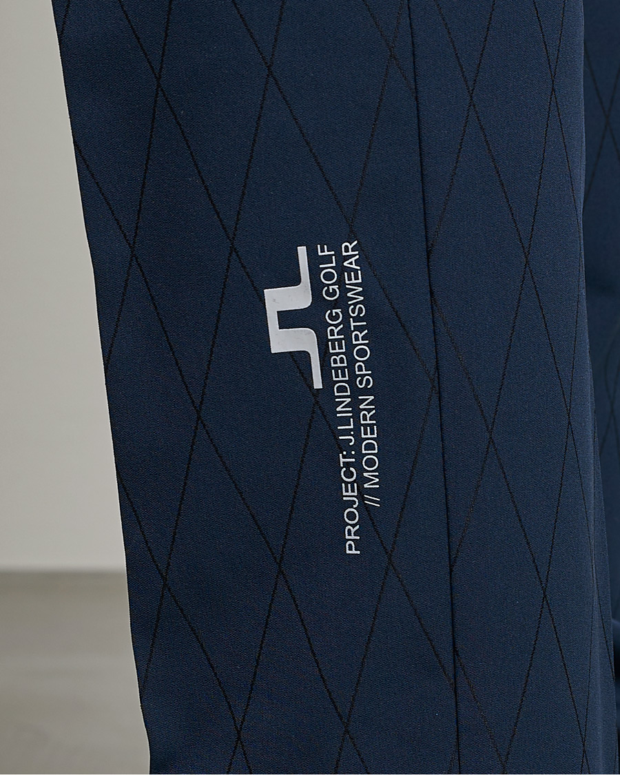 Herre | Bukser | J.Lindeberg | Active Argyle Golf Pants Navy
