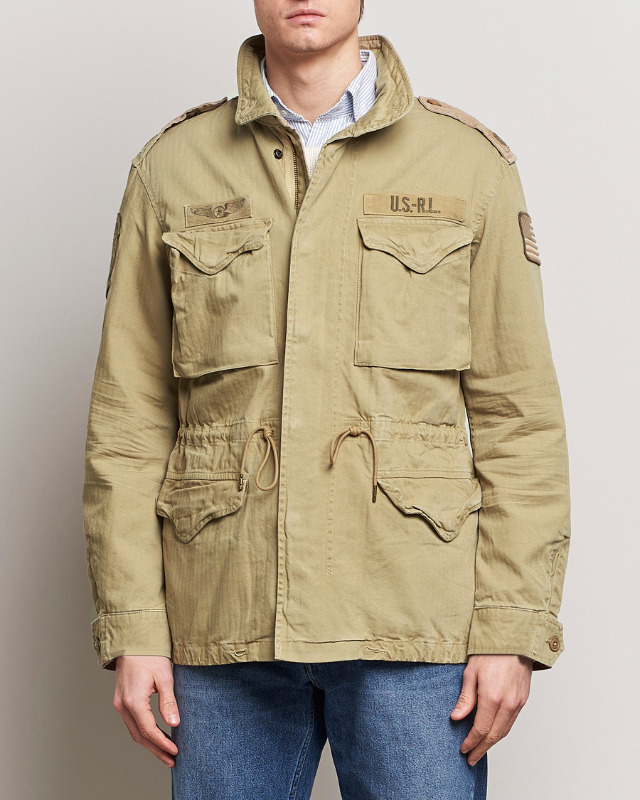 Men | Spring Jackets | Polo Ralph Lauren | M65 Field Jacket Desert Khaki