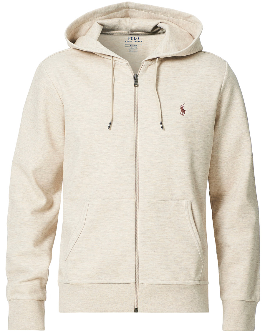 Herre | Trøjer | Polo Ralph Lauren | Tech Full-Zip Hoodie Expedition Dune Heather