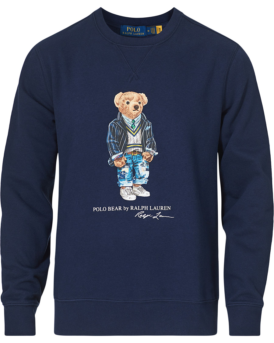Herre | Trøjer | Polo Ralph Lauren | Magic Fleece Bear Sweatshirt Cruise Navy