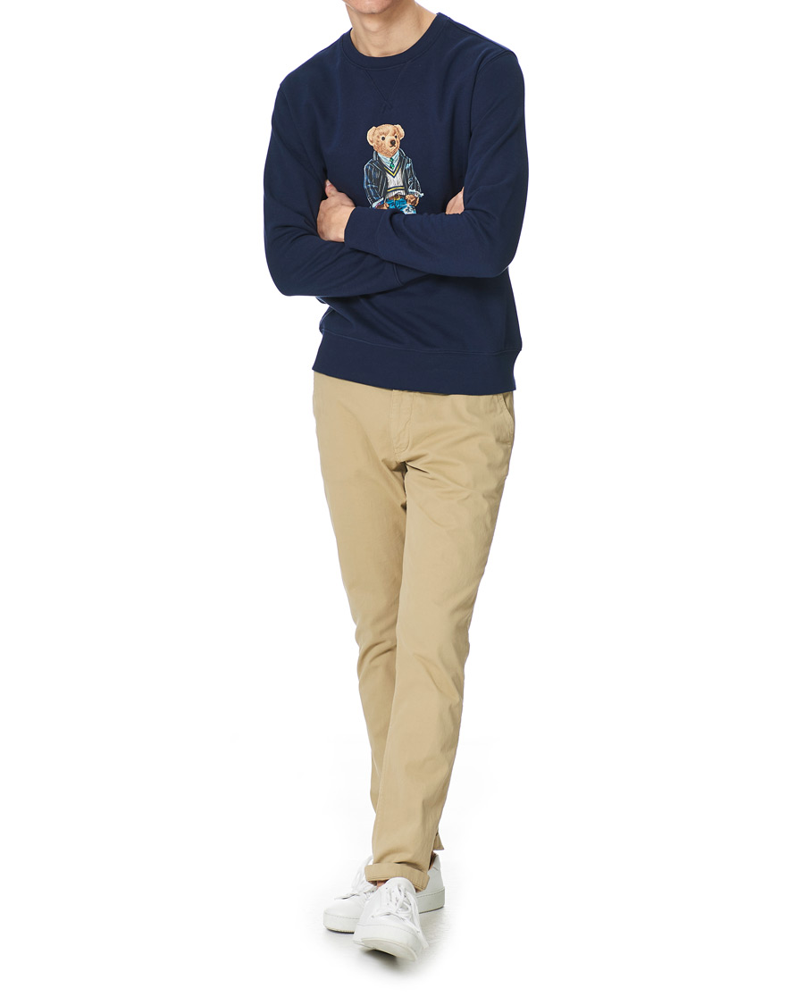 Herre | Trøjer | Polo Ralph Lauren | Magic Fleece Bear Sweatshirt Cruise Navy